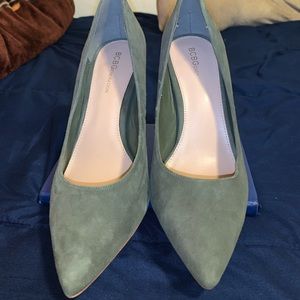 BCBG Olive Green Heels